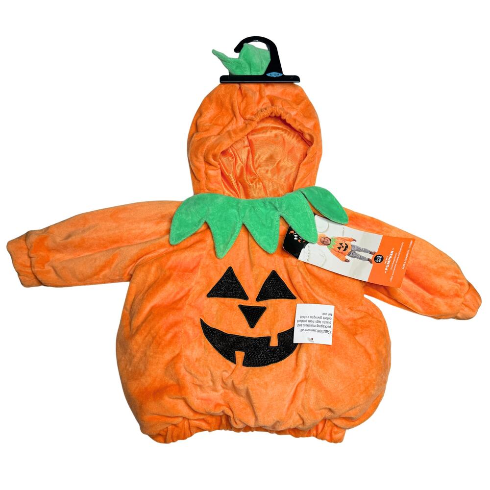 Target Hyde & Eek Boutique Infant Halloween Pumpkin Costume Size 6-12 Months
